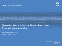 Measuring Wait and Service Time in Java Using Bytecode