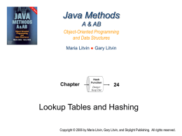 Java Methods A & AB