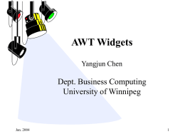 AWT - The University of Winnipeg