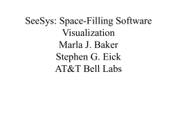 SeeSys: Space-Filling Software Visualization