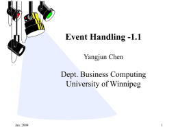 event110 - The University of Winnipeg