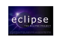 Eclipse introduction