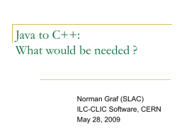 Java2C++_090528_Graf - Indico