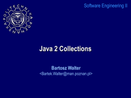 Introduction to Java. Part II: Selected Libraries