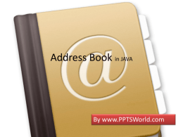Address-Book-in