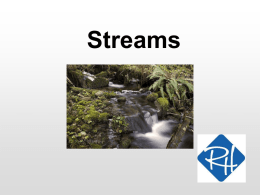 Streams Presentation