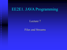 EE2E1 Lecture 7 old