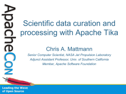 Tika_Scientific_Data_ApacheConNA2010