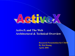 ActiveX Control Pad