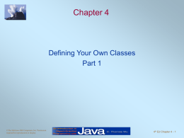 Chapter 4 - McGraw Hill Higher Education
