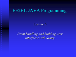 EE2E1 Lecture 6