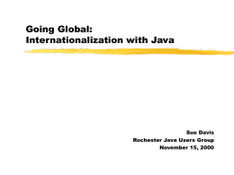 Slides (Powerpoint) - Rochester Java User`s Group