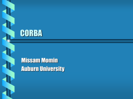 corba - Auburn University