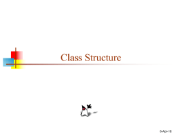 Class structure
