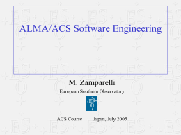 ACS Software Engineering presentation