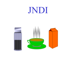 JNDI