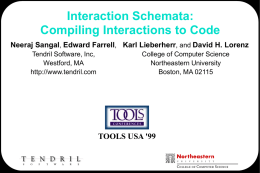 tools1999 - College of Computer and Information Science