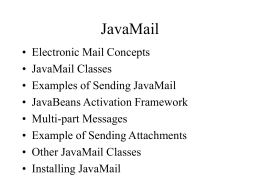 JavaMail - Andrew.cmu.edu