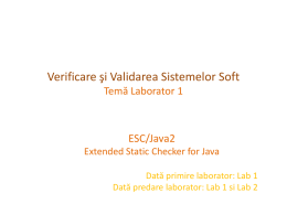 Software System Verification and Validation Laboratory Assignment 1