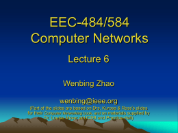 lecture6 - Academic Csuohio