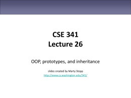 CSE 341 Slides