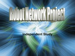 Robot Network Project - FGCU student web server