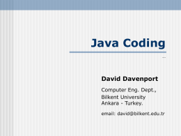 Java Coding 1
