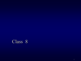 Class 1 ~ Chapter 1