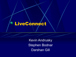 LiveConnect