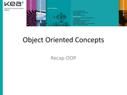 03 Java - ObjectOrientedConcepts