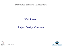 Web Project Design Overview Presentation Nov. 27th [333 KiB]