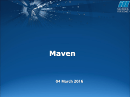Maven - EPN Campus Forge