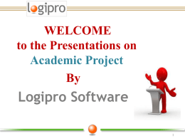 Academic Projects