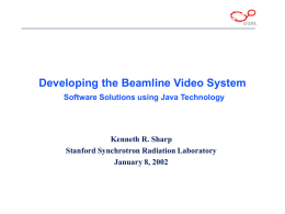Developing the Beamline Video System Software Solutions using