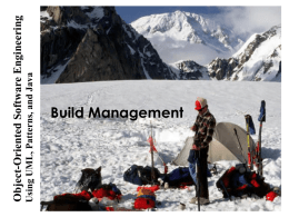 Build Management L2
