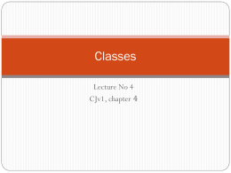 Classes File