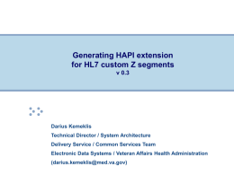 Generating HAPI extension for HL7 custom Z segments