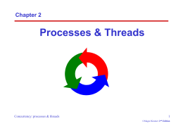 processes and threads