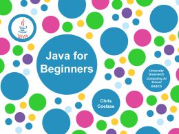 Java for Beginners – Level 2