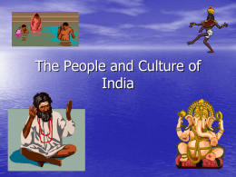 The People and Culture of India - Hatboro