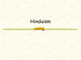 IV. Hinduism