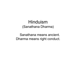 Hinduism (Sanathana Dharma)