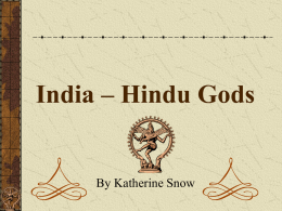 India – Hindu Gods - WEB . WHRSD . ORG