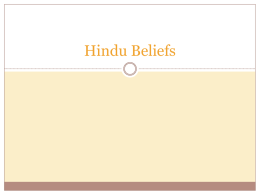 Learning About Hindu Beliefs