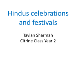 Hinduism – Taylan Sharmah