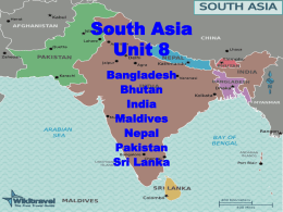 South Asia Power Point - Global Scholars