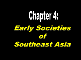 4 - Early Societies in South Asia