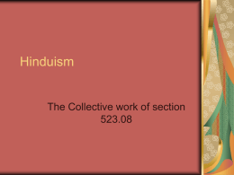 Hinduism - FBAOldTestament