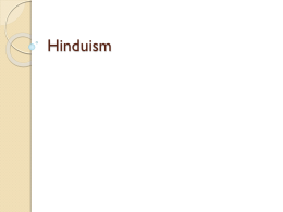 Hinduism - Holy Cross Collegiate