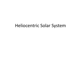 Heliocentric ppt.